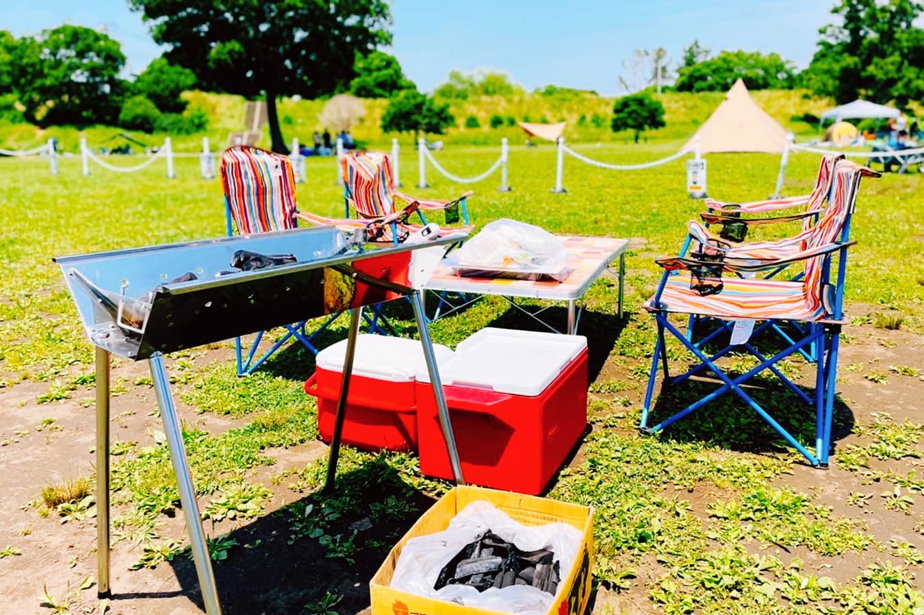 彩湖・道満グリーンパーク BBQガーデン 荒川 BBQ写真 バーベキューレンタル